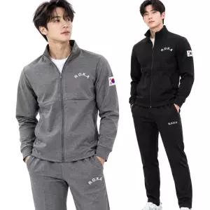 [인코디아웃도어]남성 ROKA 로카 풀집업 스판 트레이닝복 상하의세트 봄가을 데일리 셋업 SETPZ-61