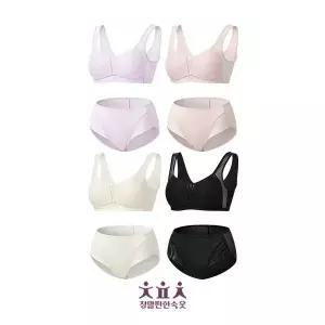 26SS최신상 [정말편한속옷] 인견 95% 냉감 브라팬티 4세트