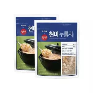 [CJ] 햇반 오쌀미X햇반 현미누룽지 800g x2개