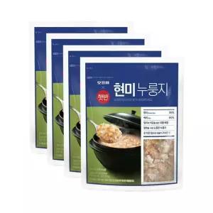 (e)CJ 햇반 오쌀미X햇반 현미누룽지 800g x4개