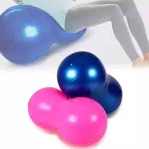 땅콩짐볼 홈트 스트레칭 땅콩 짐볼 밸런스 실내 운동 피넛볼