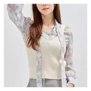 로엠 뷔스티에 스웨터 베스트 RMVKC23S13-T