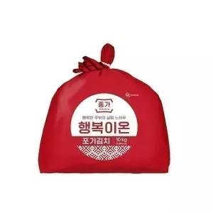 행복이온 포기김치 10kg