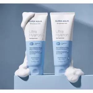 미샤 포밍 클렌저 수퍼 아쿠아 울트라 히알론 촉촉 수분 200ml, 2개 MNS