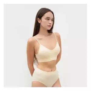 세컨스킨 NEW 하트핏 노와이어 캐미브라 OU9733