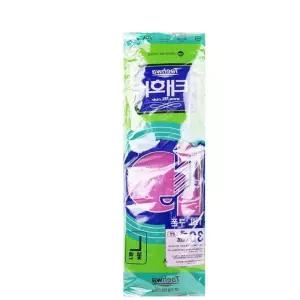 태화 고무장갑 꽃밴 대 38cm 10매입 설거지 요리 위생 김장 JaWB3F77E