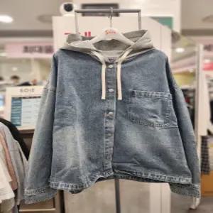 NW 소이주니어 루즈핏 블루데님 후드점퍼 26s1152