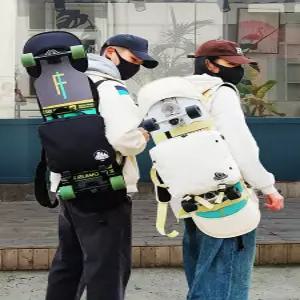스케이트보드 백팩 배낭여행 배낭 스포츠 등지게 통근 수납 보더 멀티백 크로스백