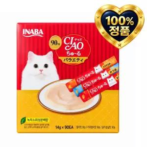 이나바 챠오츄르 고양이간식 버라이어티팩 14g x 90입