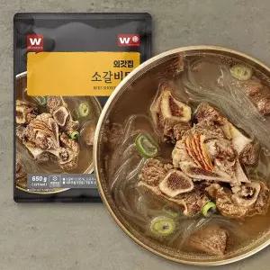 [NS홈쇼핑][외갓집] 살코기와 당면사리 소갈비탕 650g X 5팩[36225894]