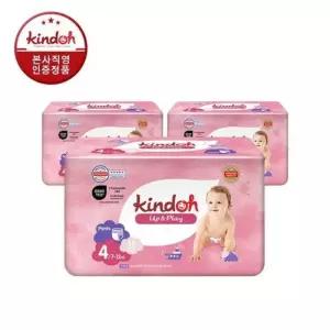 킨도 뉴업앤플레이 팬티형 기저귀 4단계 대형 32매x3팩 560152