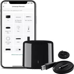 Bestcon RM4C 미니 유니버설 IR 블래스터 WiFi 적외선 리모컨 Alexa 및 Google Home 호환 에어컨용
