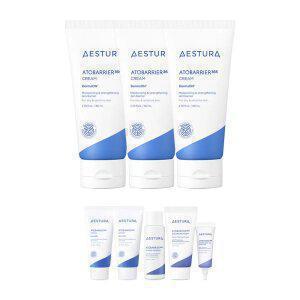 [본사직영] 에스트라 아토베리어365 크림 80ML 3개 + 크림30ml +로션30ml +에센스25ml