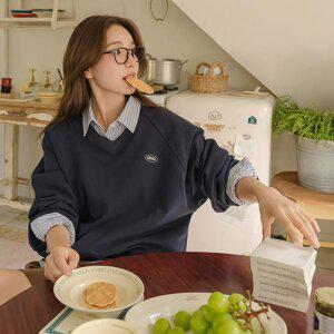 [JUST BETTER] 베러 브이넥 나그랑 맨투맨
