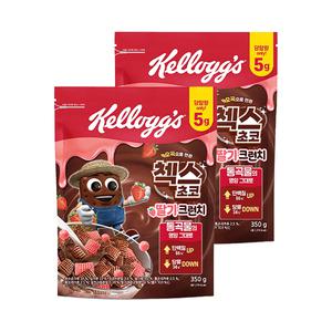 켈로그 첵스초코 딸기크런치 350g, 2개