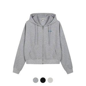 [폴햄] 여성 PH 더블니트 크롭 후드 집업_PHE4TC2200_0911