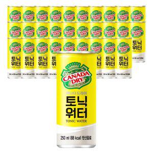 캐나다드라이 토닉워터, 250ml, 30개