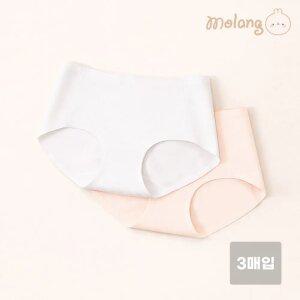 피아소 몰랑 라이크라 심리스 프리컷 주니어 팬티 X 3매입