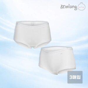 피아소 몰랑 주니어 스포츠 에어메쉬 사각 팬티 X 3매입