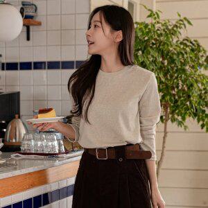 [캔마트] 포시즌 베이직 라운드 티셔츠