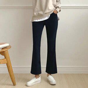 [요즘에] 올데이부츠컷밴딩바지 / 키작은여자 데일리 팬츠