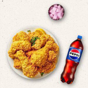 [멕시카나치킨] 후라이드+콜라1.25L