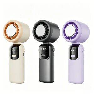 1+1 휴대용 선풍기 고속 미니 선풍기 손선풍기 핸디 USB 선풍기 0~100단 조절