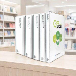 G.PP D링 바인더 5cm 화이트 희망파일 서류 문서 보관 파일 사무용