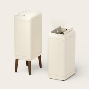무아스 듀얼도어 자동 센서 휴지통 20L