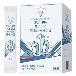 리얼케어 SALT DIA 프리미엄 미네랄 용융소금 30포