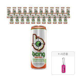 [코카콜라] 뱅 에너지 피치망고 355ml, 24입 + 증정(뱅 에너지 캔 오프너 키링, 주문시