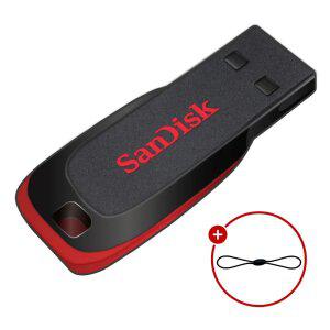샌디스크 USB 메모리 크루저 블레이드 CZ50 32GB 64GB + 고리줄