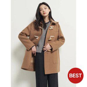 [빈폴레이디스] 더플 미디엄 코트  옐로이시 브라운 (BF5Y30C11B)