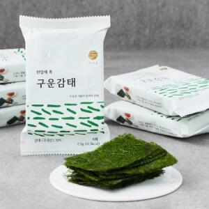바다숲 한입에 쏙 구운감태, 2.5g, 6봉 2.5g ×