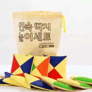 민속놀이 딱지 딱지치기 놀이 세트/전통/가족/완구/장난감/장남감/민속/놀잇감/명절/설날/아동용