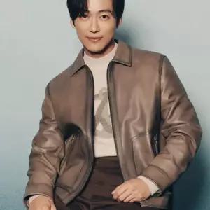 [롯데백화점]웰메이드 오일브러쉬 프리미엄카멜브라운 양가죽평에리자켓 MUEJN4F9101