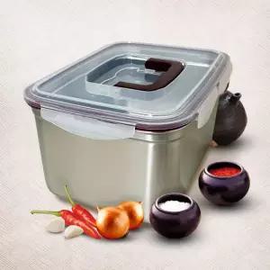 [삼성] 김치통 메탈 김치키퍼 7L S-07M01 (스텐김치용기)