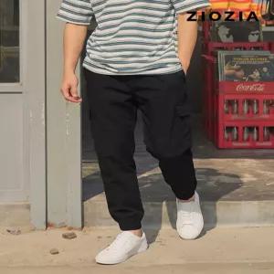 지오지아 카고 포켓 풀밴딩 조거 팬츠 I AAD2PP1101 723082