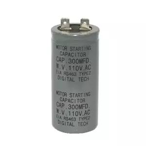 모터 스타트 기동 콘덴서 선풍기 콤프레셔 보일러 콘덴샤 110V(300uF)