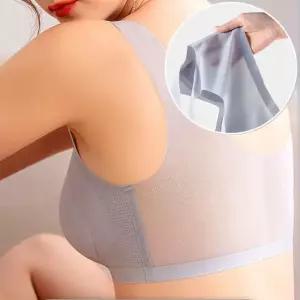 속옷 고 메쉬 탑 여자 여성 울트라 초경량 노와이어 언데웨어 THIN 심리스