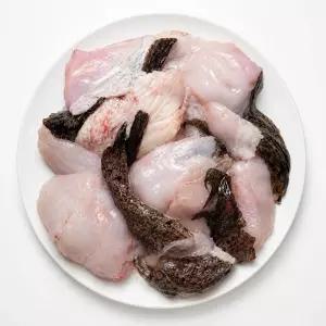 (특가) 국내산 생물 손질 토막아귀 1kg (손질 후 700~800g)