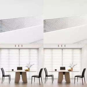 한샘 리뉴 콤비 블라인드 150 x 230cm 외부시선 차단 햇빛차단 롤스크린 국내산