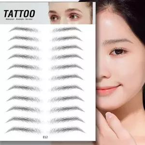 하니A 문신 스티커 눈썹스텐실 붙이는 눈썹 타투 헤나 비상 빠른배송