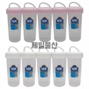 스터닝팩토리 플라스틱컵 빨대컵 다회용 300ml 간편 덕신화학 10개 플라스틱 도매 캐릭터 유치원 아기