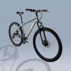 펑크 방지 타이어가 장착된 블랙스미스 MTB 자전거 SPG 6세대 페트론 M1 27.5인치 21단 디스크 무료 완조립
