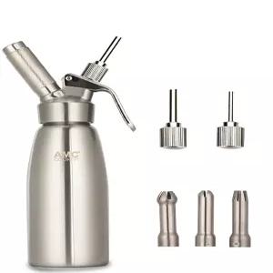 휘핑 스텐 거품 카페 500ML 카페라떼 핸드 스프레이 스틸 블랙 휘퍼 가스