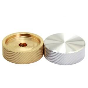 3pcs 실버/블랙/골드 하이 엔드 알루미늄 손잡이 전위차계 30*10*6mm 볼륨 스위치 로터리 엔코더 6mm 캡