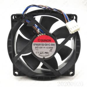 SUNON 8025 EF80251S2-Q01C-S9A 섀시 CPU 냉각 팬 12V 4.44W 8cm