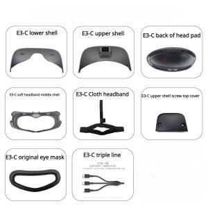 다펑 E3C 액세서리 아이 마스크 소프트 헤드 천 포함  상단 DPVR 렌즈 후면 쿠션 착용