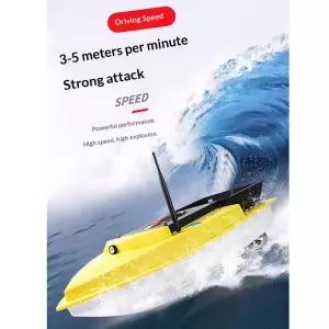 수집품 RC 피쉬 랑 S90 브러시리스 버전 고속 낚시 보트 미끼 공급 바늘 당기기 및 다기능 원격 제어 모델